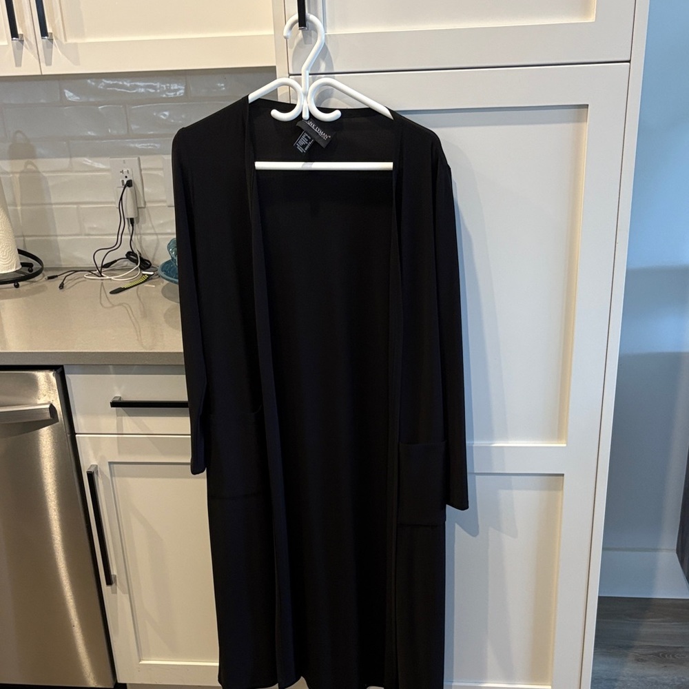 Frank Lyman Design Elegant Black Cardigan